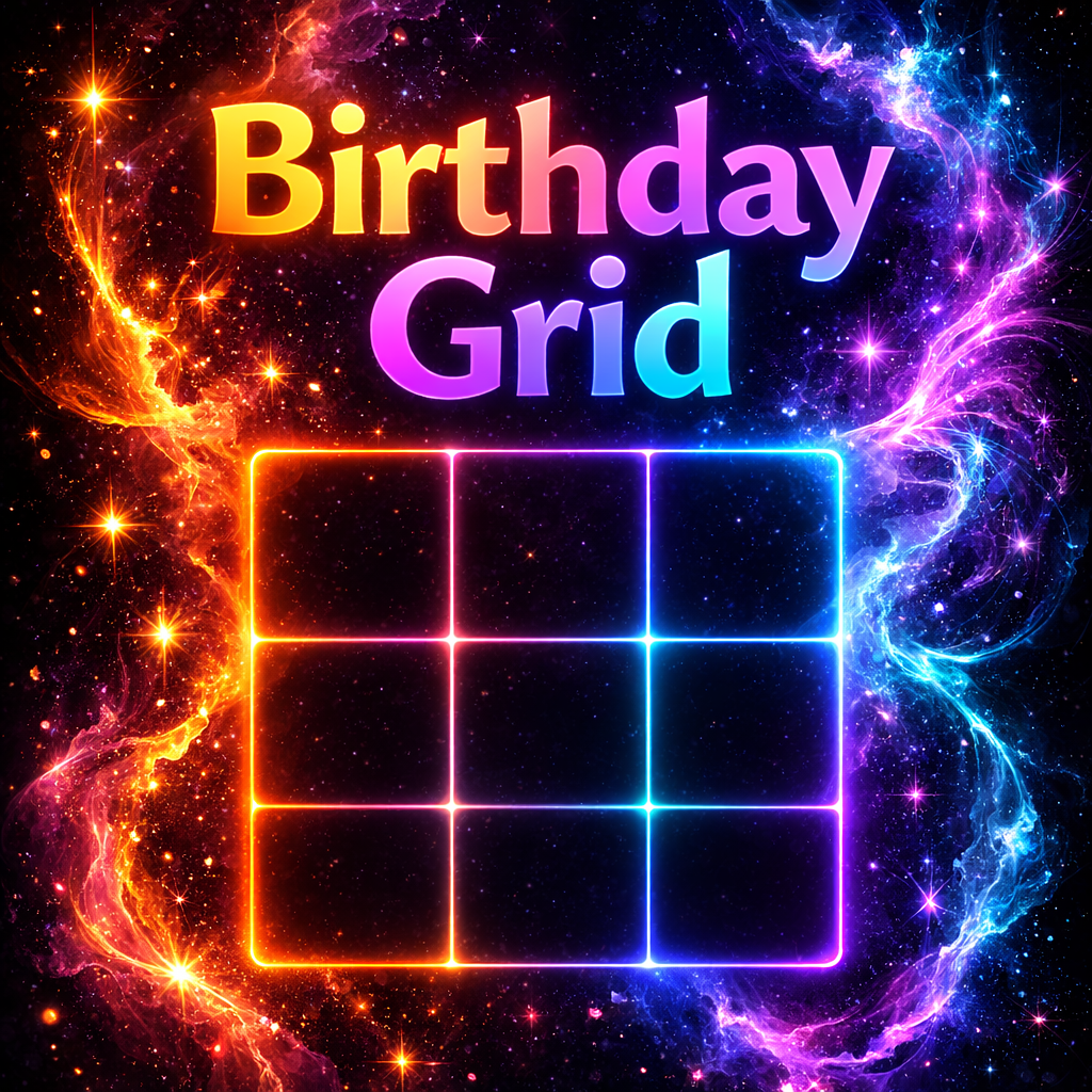 Birthday Grid
