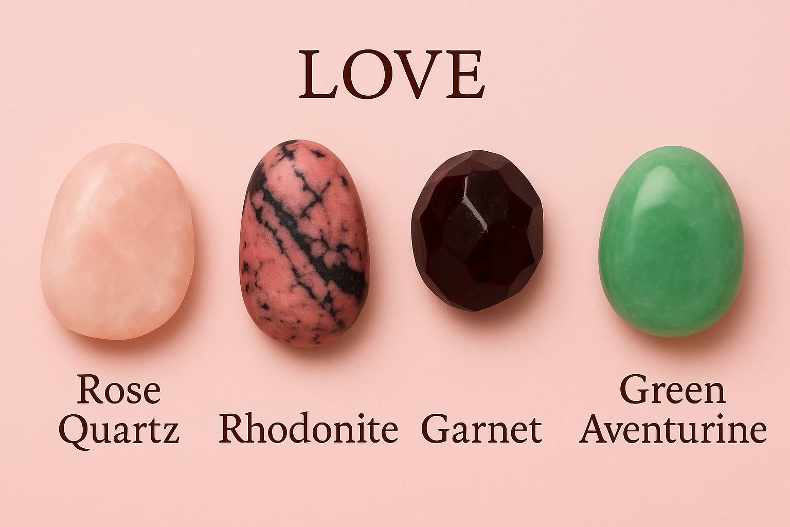 LOVE – Stones of Connection, Heart Healing & Devotion
